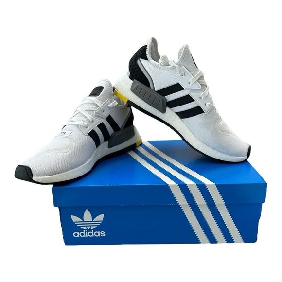 adidas gazelle silver green womens Men's adidas NMD_R1 Shoes - White main image 0